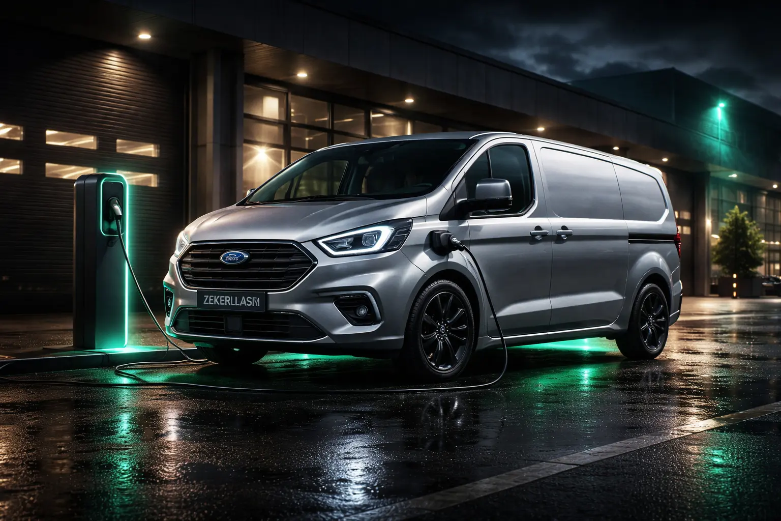 Ford werkbus banner